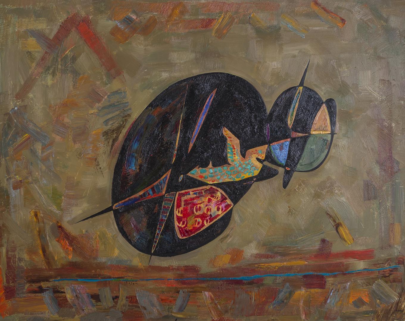 Gheorghe Virtosu, Egyptian Art oil painting,