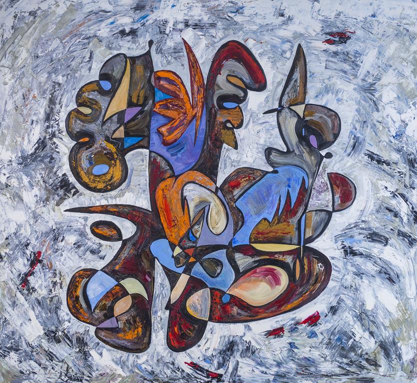 Brothers in struggle Painting