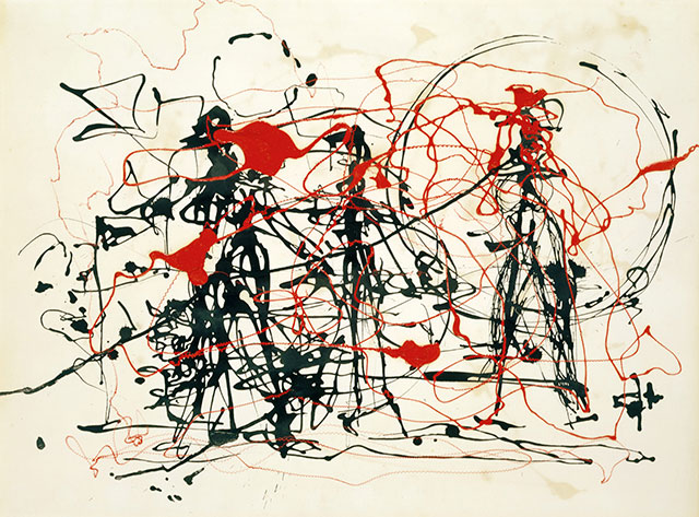 Untitled | Jackson Pollock Abstract expressionism artworks