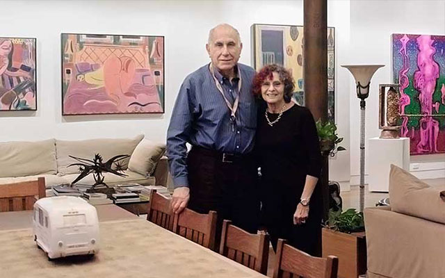 Susan and Michael Hort top art collectors new york