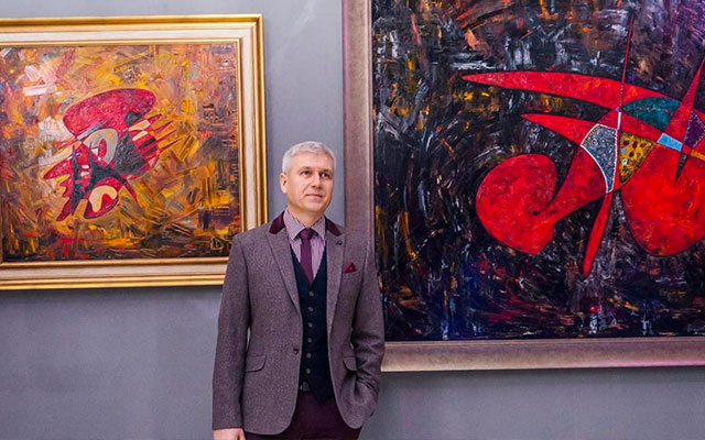 Gheorghe Virtosu artist abstract art