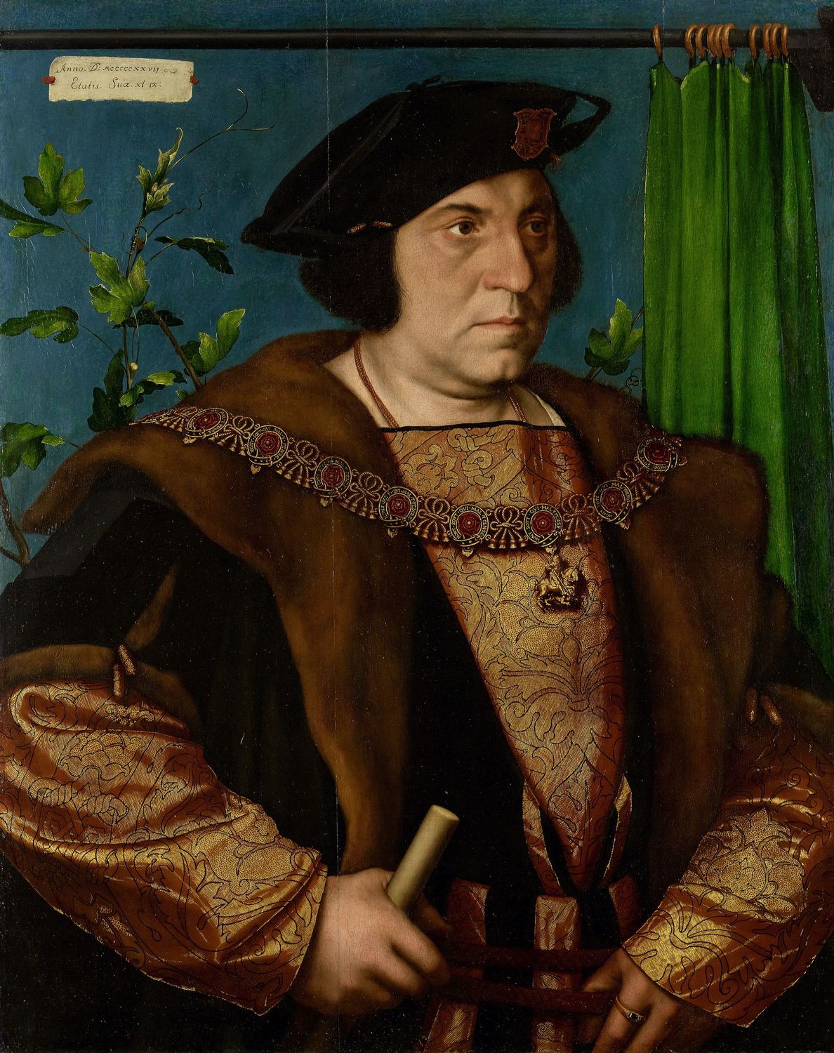 Hans Holbein the Younger (1497/8-1543) - Sir Henry Guildford (1489-1532)