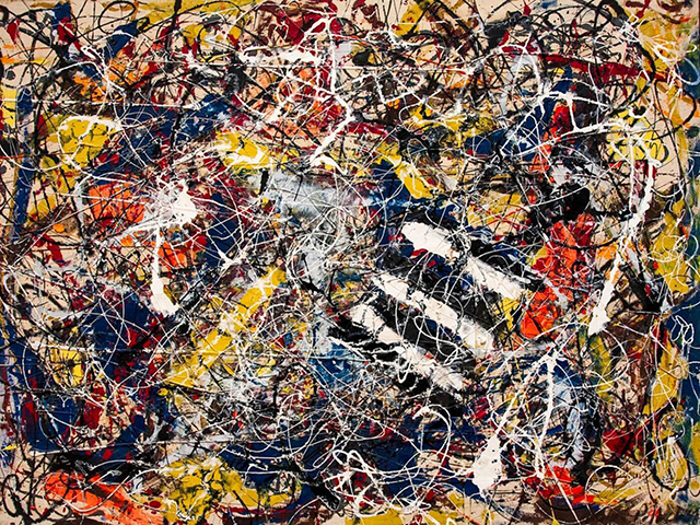 Pollock’s 1948 Number 17A Expensive abstract art
