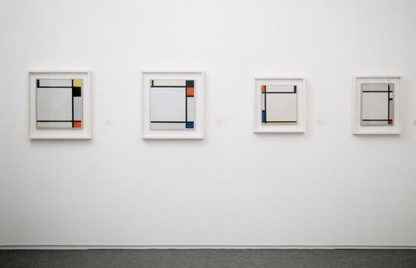 Piet Mondrian paintings