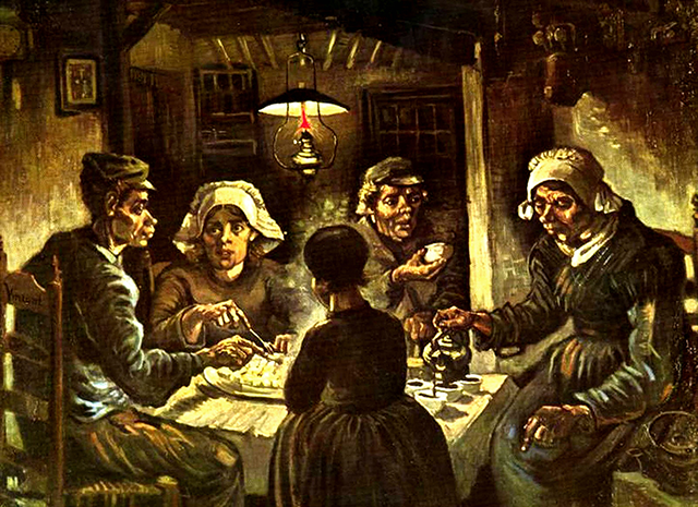 The Potato Eaters, 1885 by Vincent van Gogh