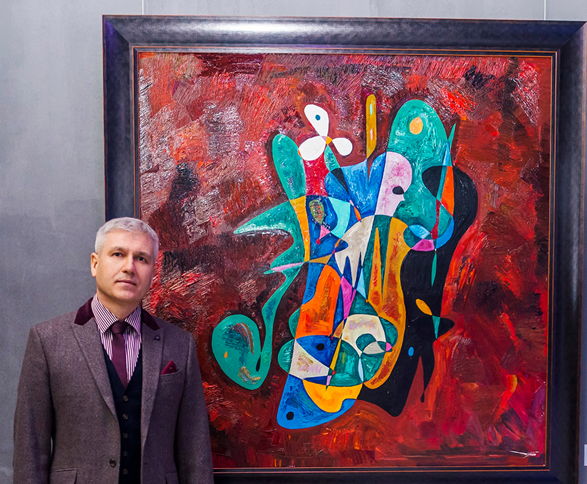 Gheorghe Virtosu abstract artist