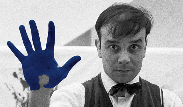 Yves Klein famous abstract artist