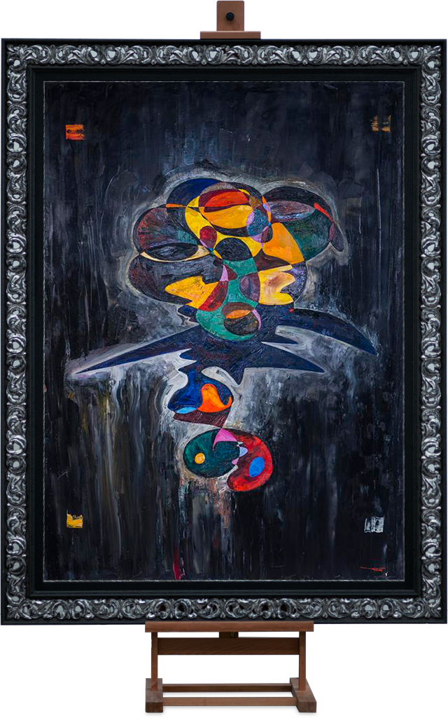 Gheorghe Virtosu painting abstract art