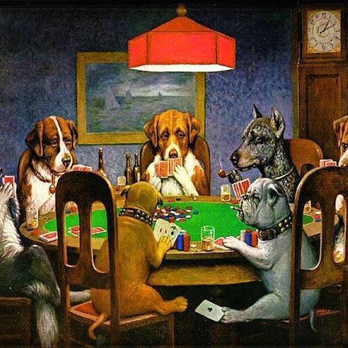 Cassius Marcellus Coolidge and the Story Behind "Dogs Playing Poker"