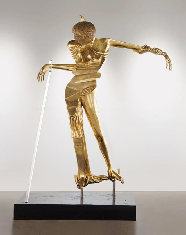 Salvador Dalí, Femme à la tête de roses, conceived in 1981, cast in 1987