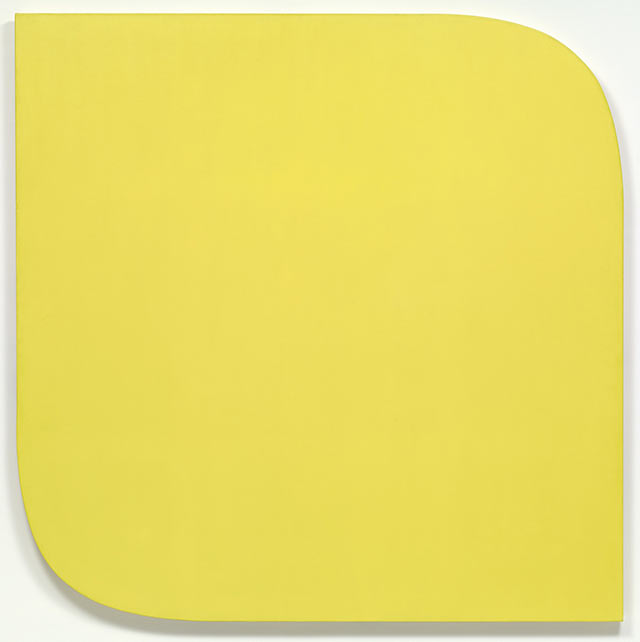 Ellsworth Kelly -Yellow Piece, 1966, Synthetic polymer paint on canvas