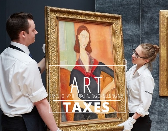 Taxes to Pay if Purchasing or Selling Art