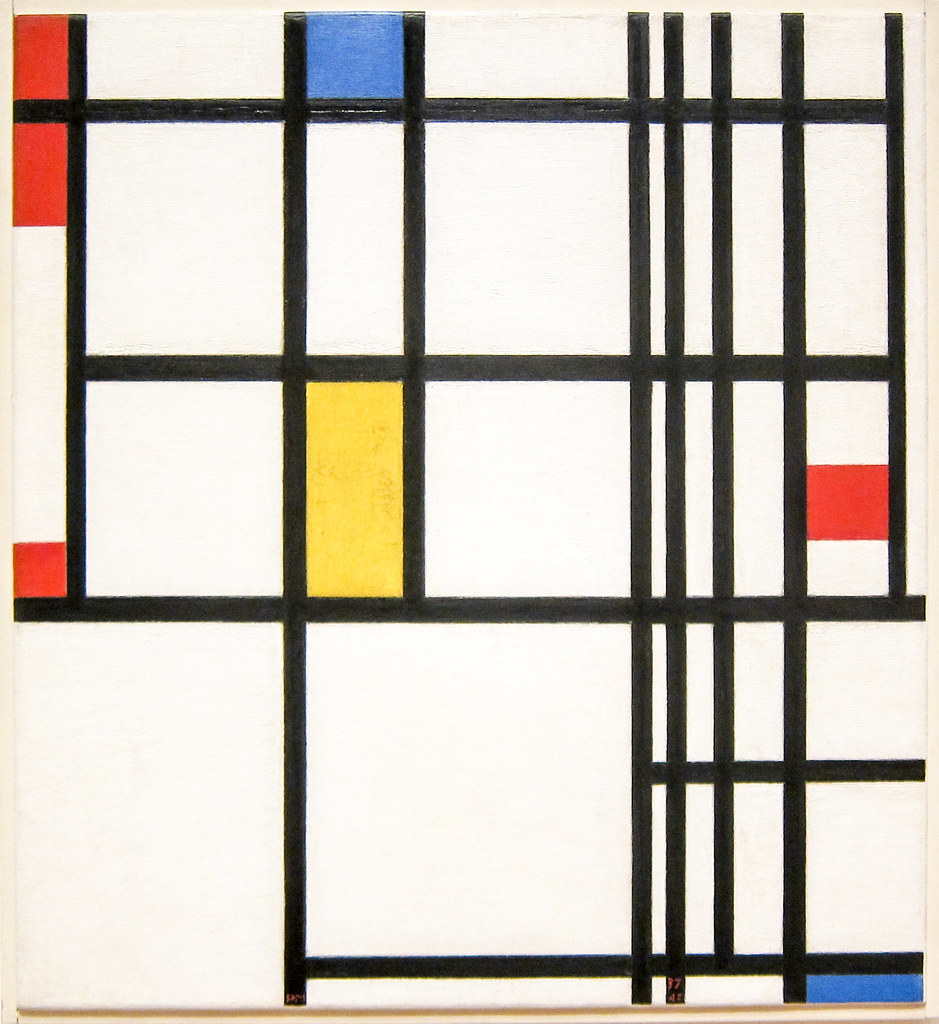 Composition in Red, Blue, and Yellow Piet Mondrian
