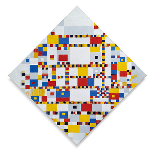 Victory Boogie Woogie (1942–44) Piet Mondrian Virtosu Art Gallery