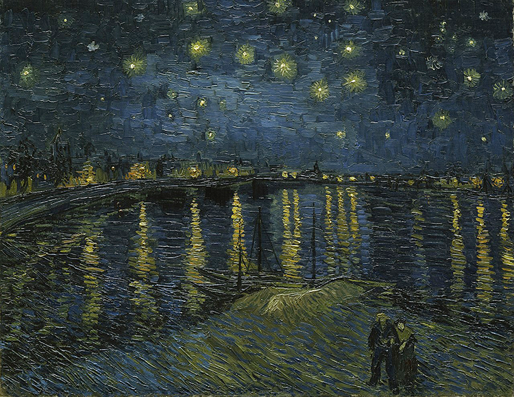 Starry Night Over the Rhone, 1888
Vincent Van Gogh artwork best abstract artists modern art