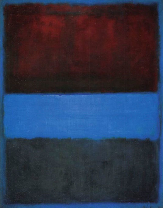 No.61 Rust And Blue Mark Rothko Virtosu Art Gallery