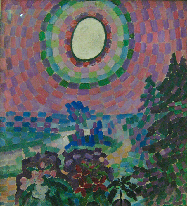 Landscape with disc - Robert Delaunay