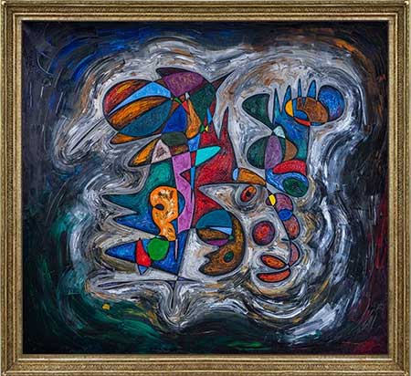 Isaac Newton beautiful abstract art paintings