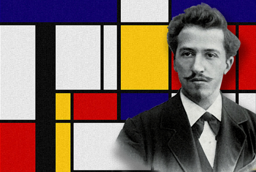 piet mondrian famous geometric painting