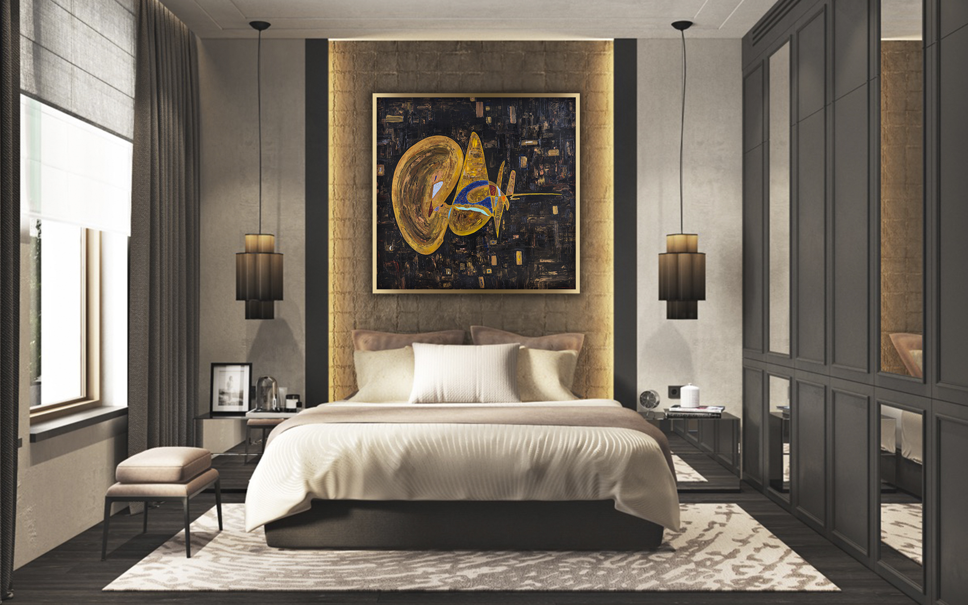 art for interior design Abstract canvas wall art