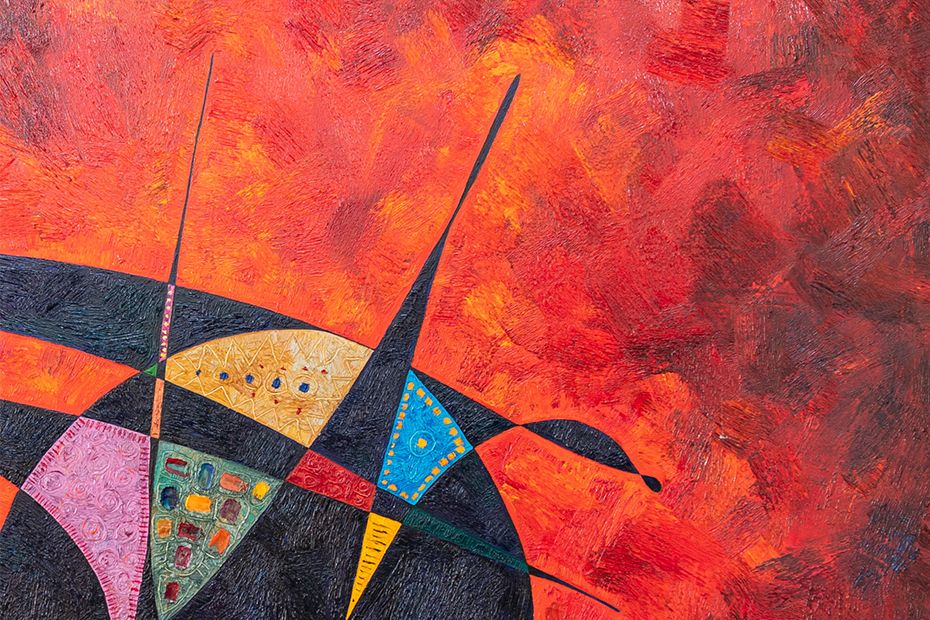 abstract art modern islamic art Zainab Bint Muhammad