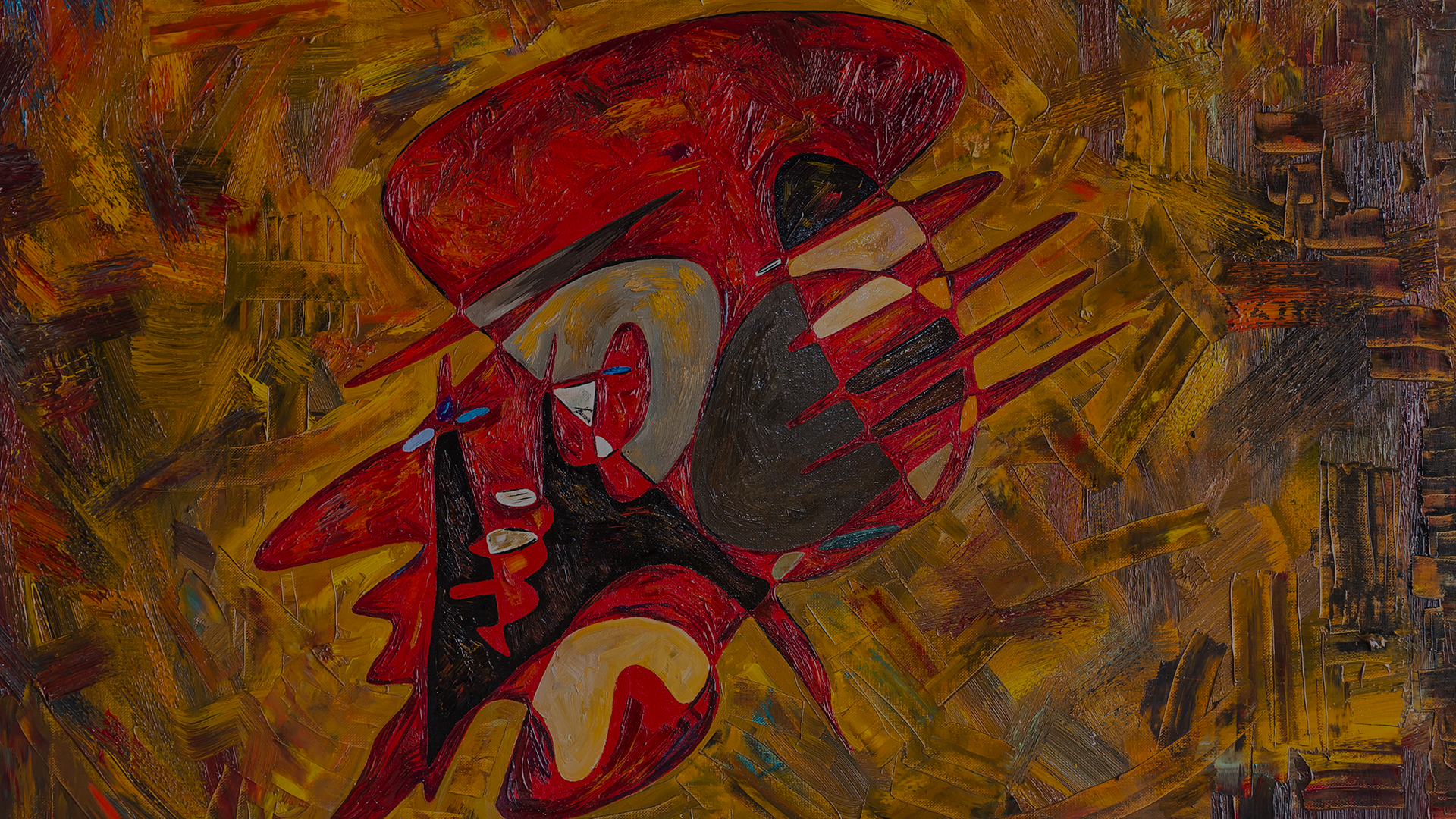 Albert Einstein famous abstract paintings