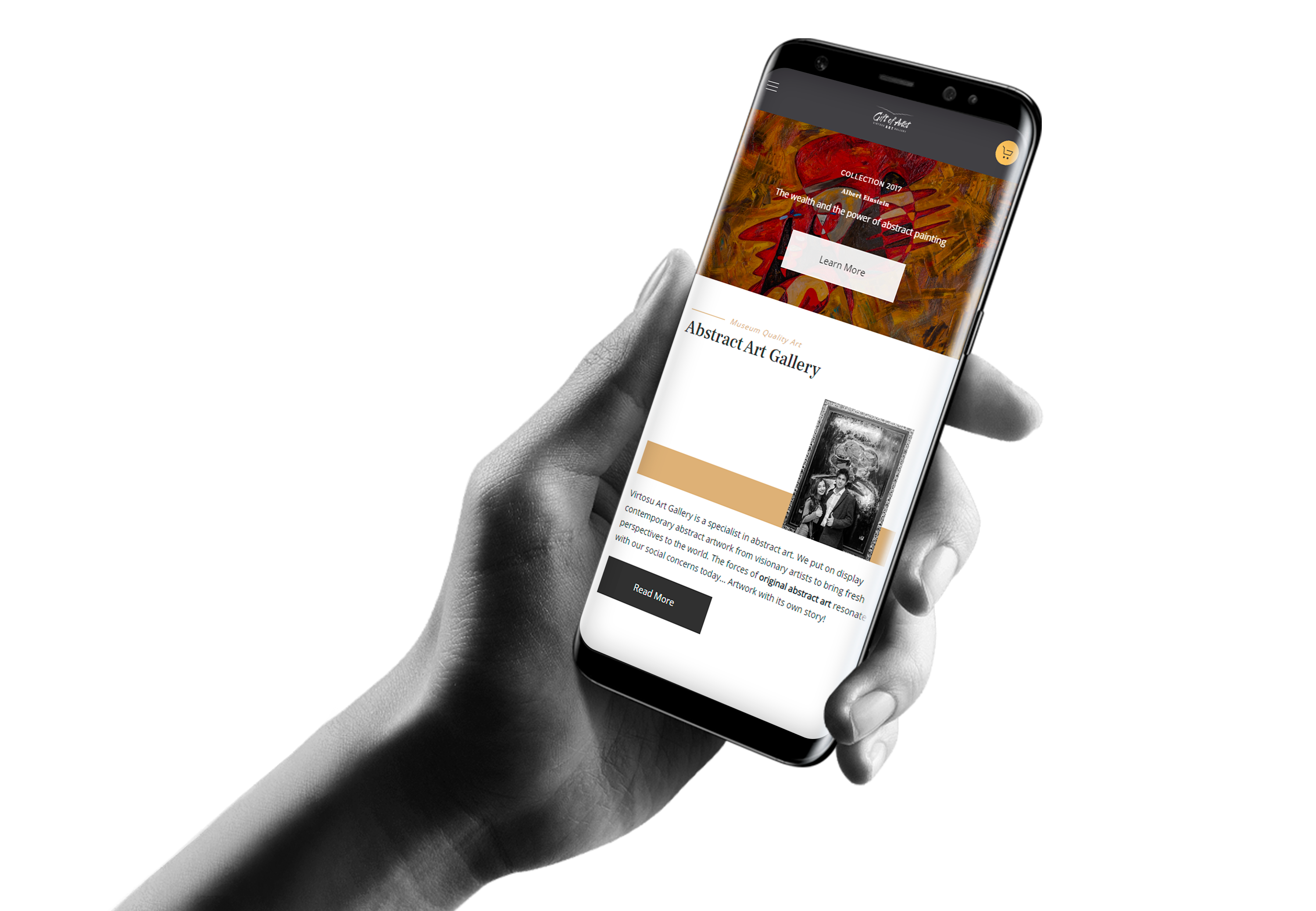 online web art gallery