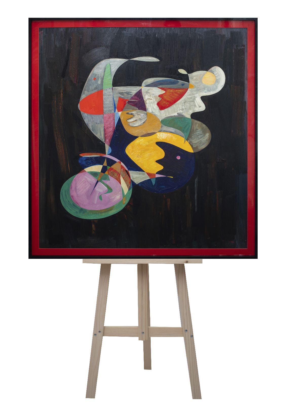 Abstract art oil painting 